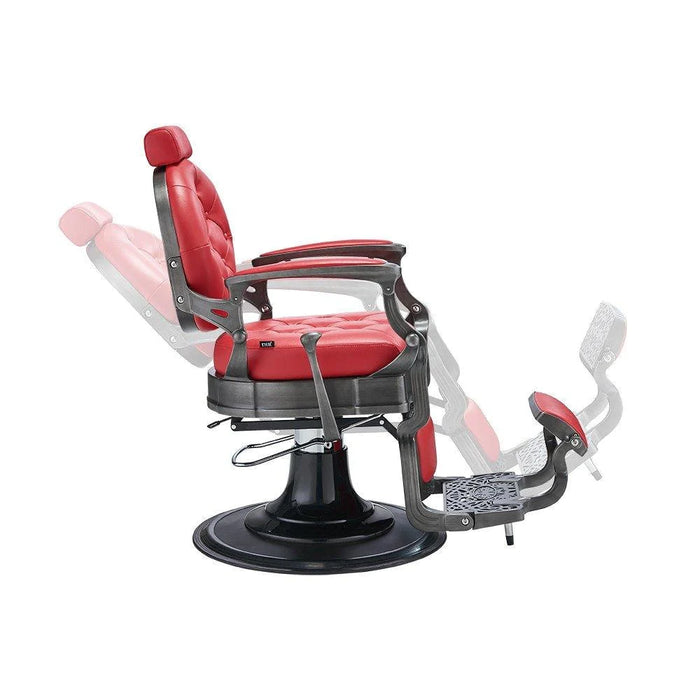 Vanquish Antique Barber Chair - Brushed Frame - Sharp Salons