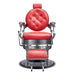 Vanquish Antique Barber Chair - Brushed Frame - Sharp Salons