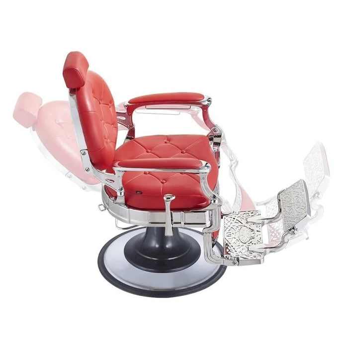 Vanquish Barber Chair with Chrome Frame - Sharp Salons